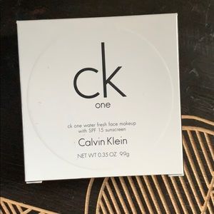 CK water fresh face makeup Shade 800 Cappuccino